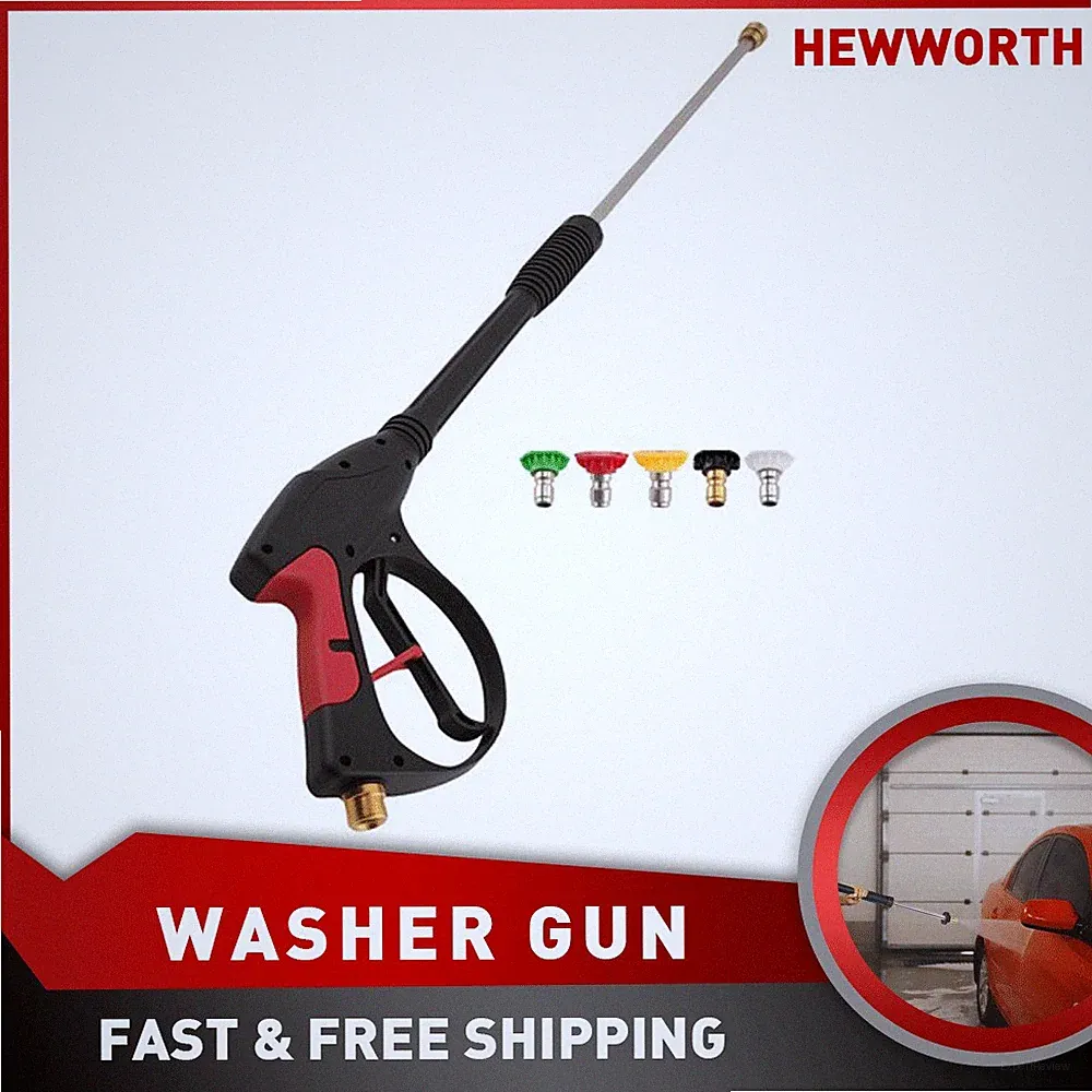 Pressure Washer Gun 4000PSI Wand 19" 5 Multi-Angle Nozzles for Excell Simpson