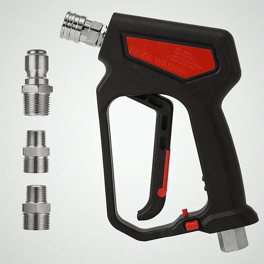 Pressure Washer Gun 5000 PSI 12 GPM High Pressure Spray Gun with 1/4 Quick