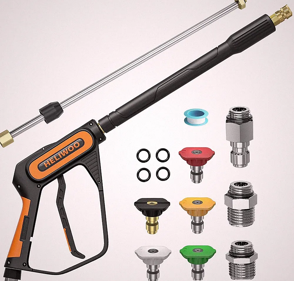 Pressure Washer Gun 5000PSI 40 Inch for Lavor Comet Simpson 3/8 M22
