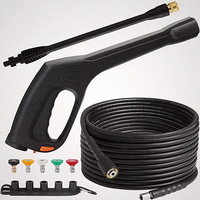 Pressure Washer Gun and Hose Kit, Replacement Pressure Washer Extension Wand–...