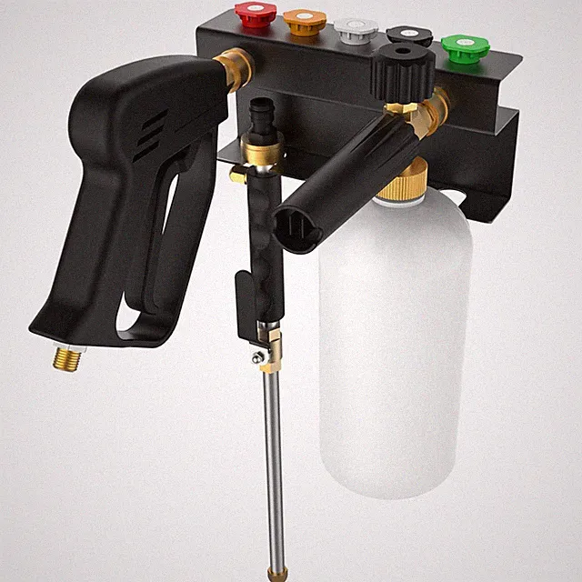 Pressure Washer Gun Holder, Power Washer&Snow Foam Cannon Quick Disconnect To...