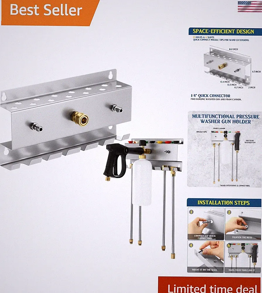 Car Detailing Wall Mount