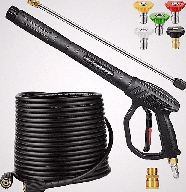 Pressure Washer Gun Hose 50Ft for Simpson Craftsman Troy Bilt Ryobi Greenworks