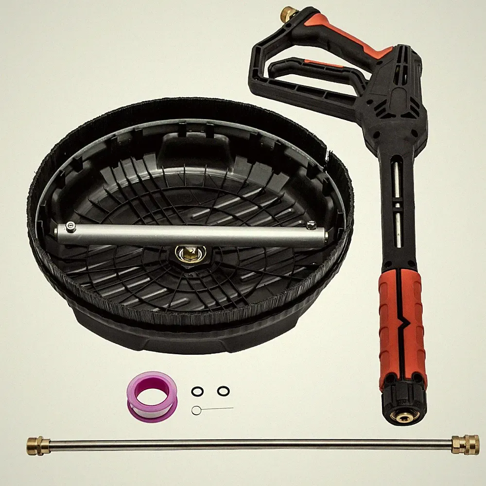 Pressure Washer Gun Kit 4000PSI Wand Extension 1/4" Quick Connect Spray Lance