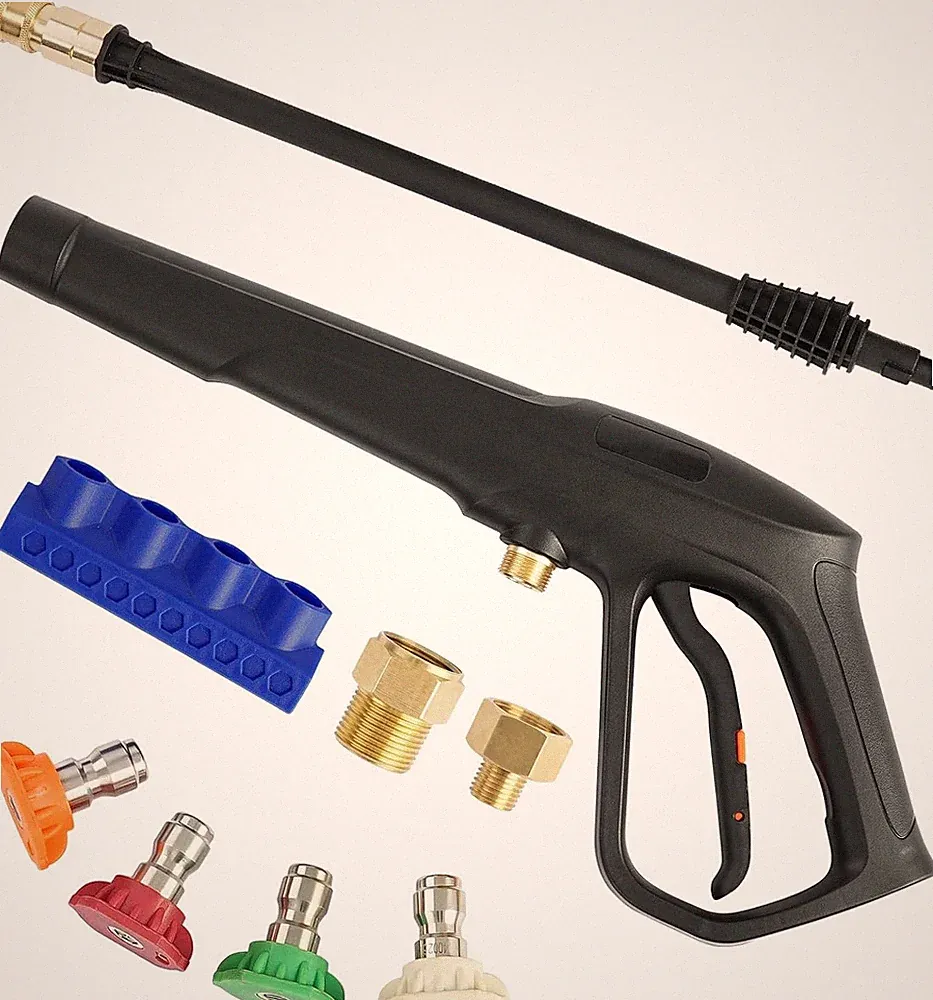Pressure Washer Gun Set, Max W.P. 2320PSI, B.P. 5000PSI, Residential Use