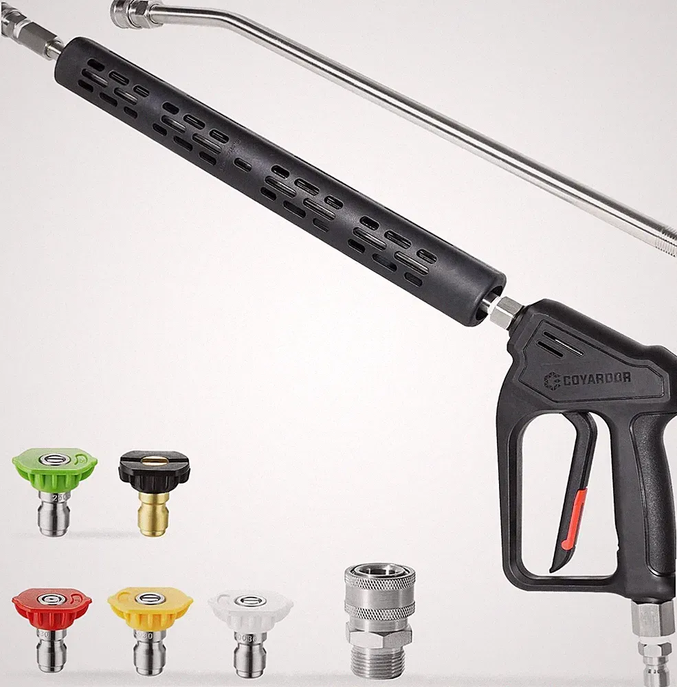 Pressure Washer Gun Wand 4000PSI for Karcher Honda Troy-Bilt Lavor 3/8" Plug M22