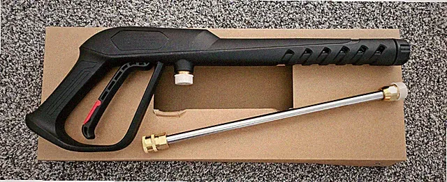 Pressure Washer Gun Wand w/ Metal Extension - Active - 3600PSI 6.6GPM
