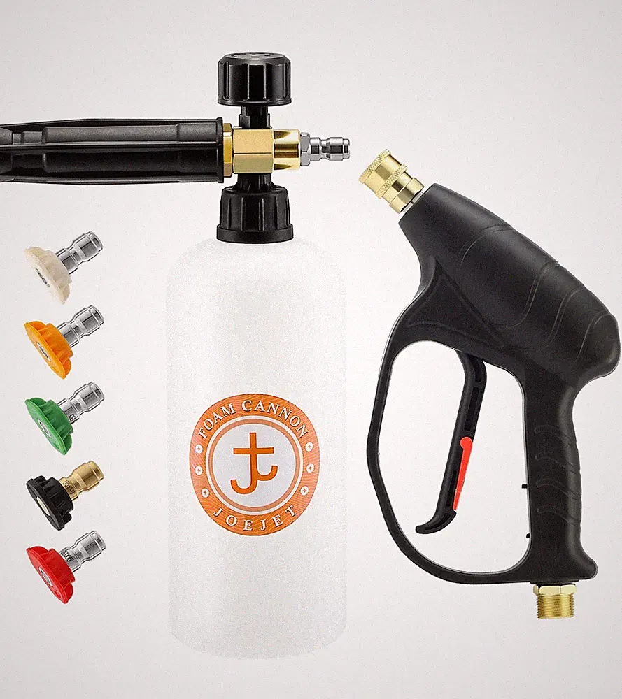 Pressure Washer Gun with Foam Cannon, Car Wash Foam Gun with 1/4” Quick 9289