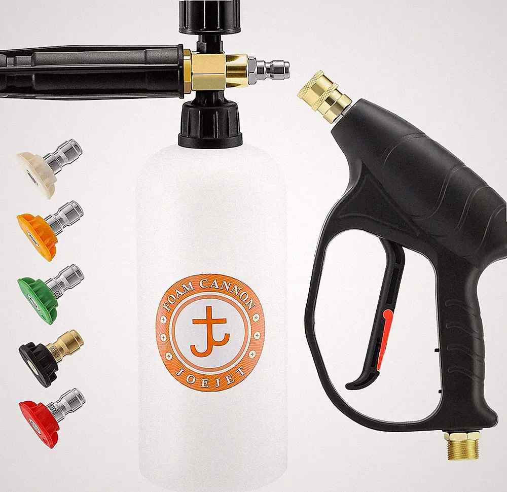 Pressure Washer Gun with Foam Cannon, Car Wash Foam Gun with 1/4” Quick Connecto