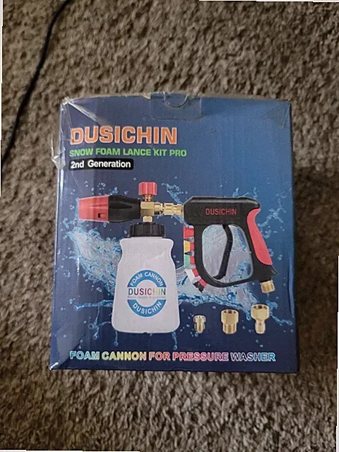 Pressure Washer Gun with Foam Cannon, Car Wash Kit, Pressure Washer Car Wash