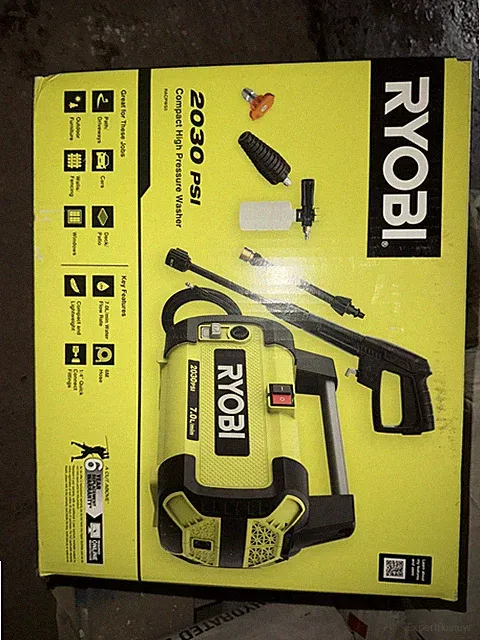 Pressure washer gurnie-Ryobi 2030 PSI Compact High Pressure Washer
