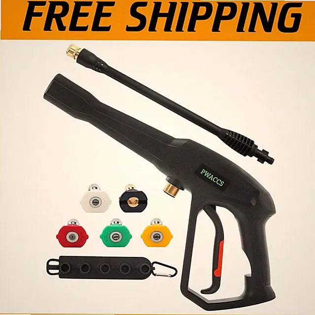 Pressure Washer Handle Replacement - 5 Spray Nozzles