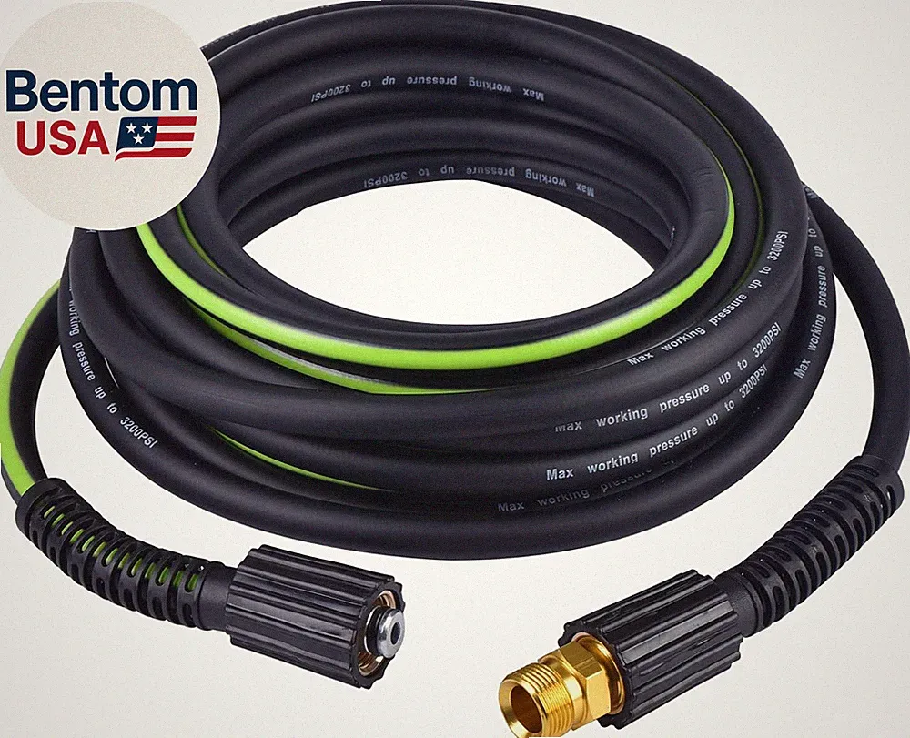 Pressure Washer Hose 1/4" × 25FT - 3200 PSI Heavy Duty Power Washer Replacement