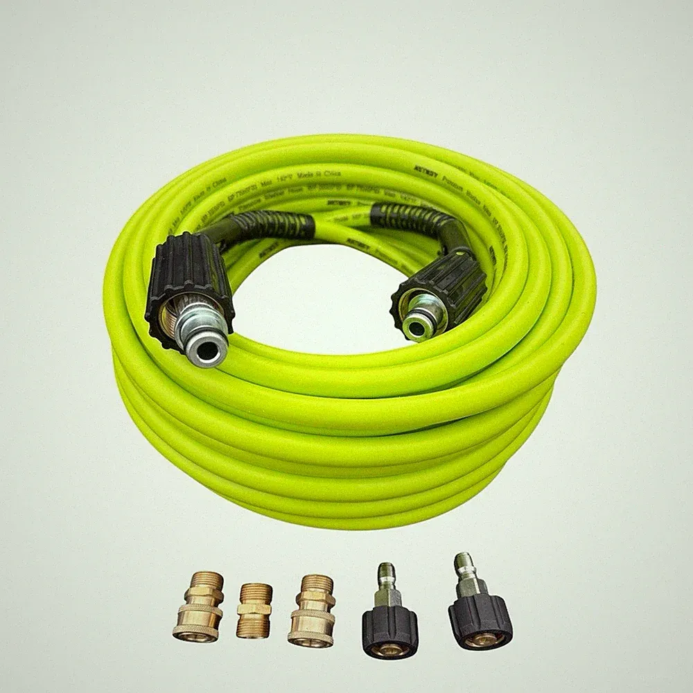 Pressure Washer Hose 1/4” 50 Ft for Ryobi Greenworks 3600 PSI Power Washer