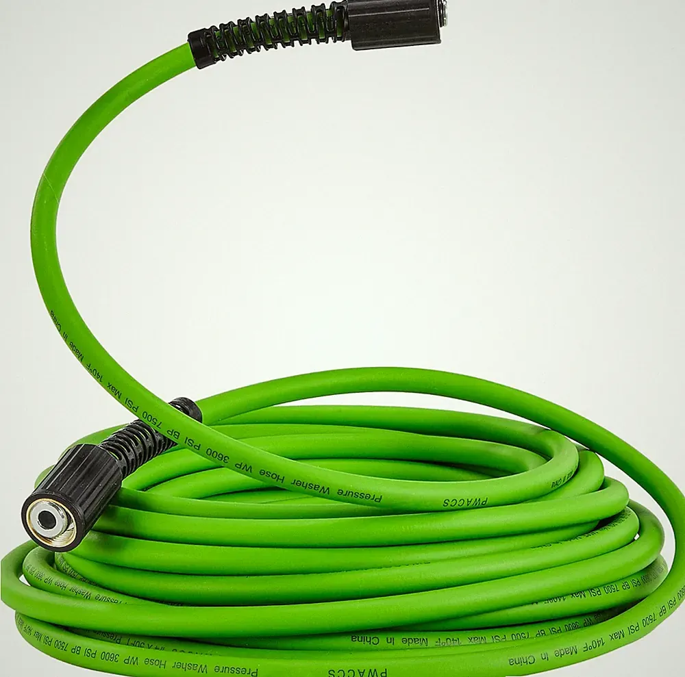 Pressure Washer Hose, 1/4" X 25 FT Flexible Power Washing Hose