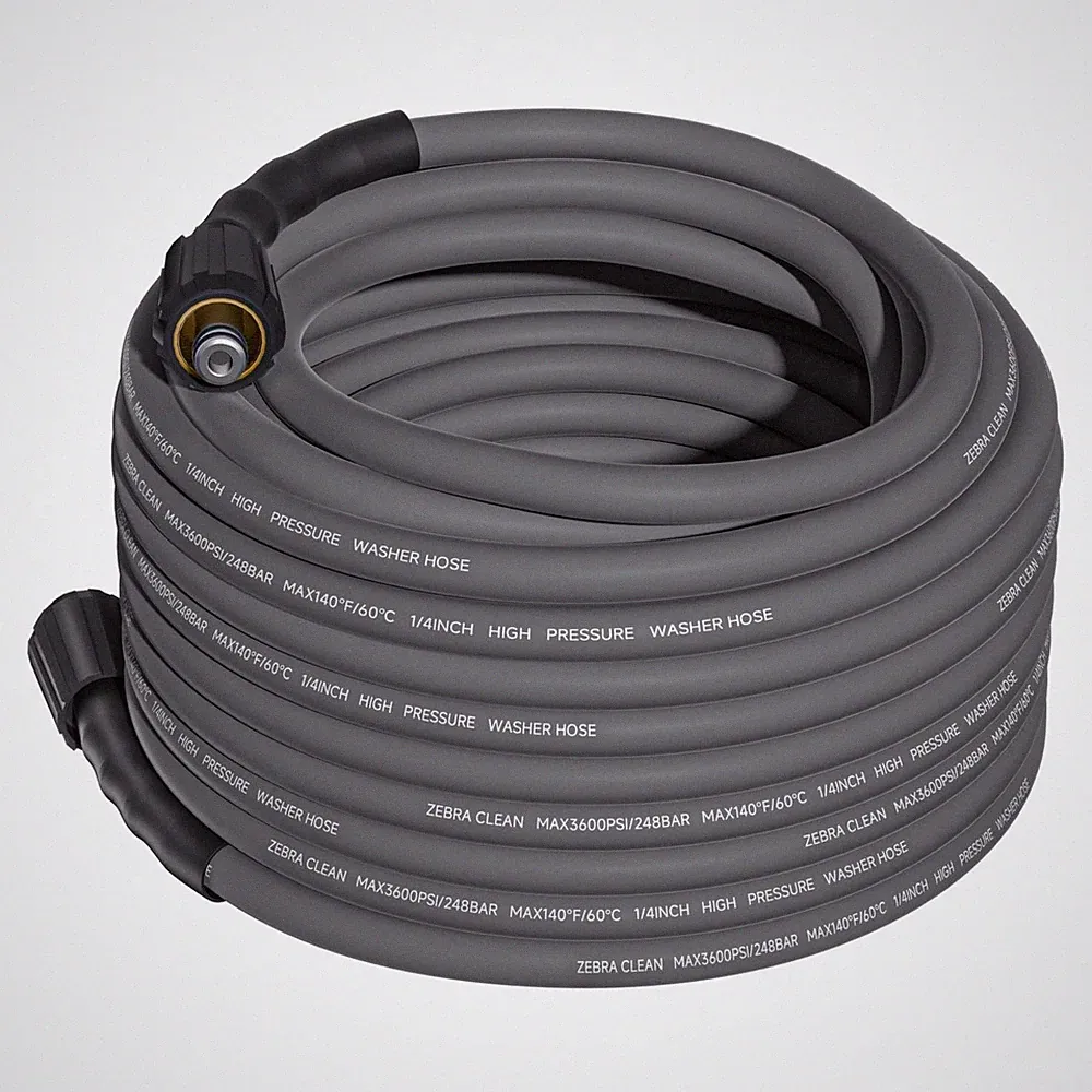Pressure Washer Hose, 1/4" x 50 FT Flexible Power Pressure Washer Hose, M22-1...