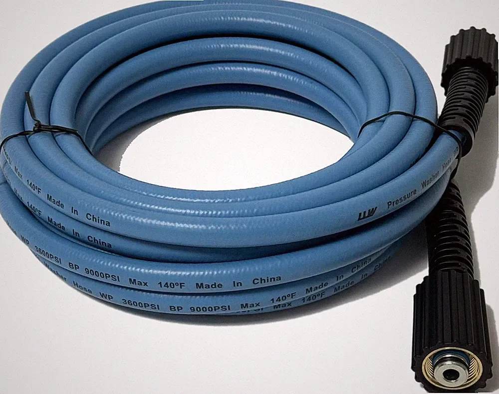 Pressure Washer Hose 25Ft 1/4" 3600PSI M22 for Lavor Simpson Troy-Bilt Generac