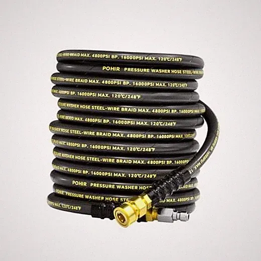 Pressure Washer Hose 3/8" ID - Commercial Grade 50FT 4800PSI 50FT 4800PSI 50FT