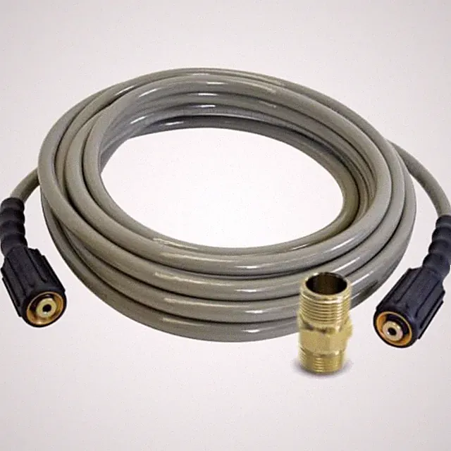 Pressure Washer Hose 50ft 5/16" MorFlex 3700 PSI Cold Water Dual O-Ring