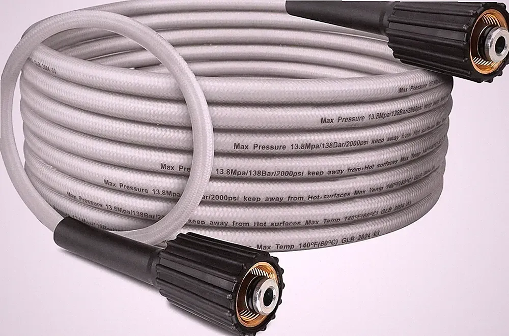Pressure Washer Hose for Ryobi Power Replacement White