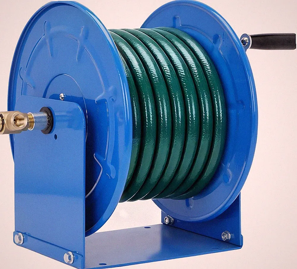 Pressure Washer Hose Reel 100Ftx3/8 200Ftx1/4 4500PSI Metal M22 Fit