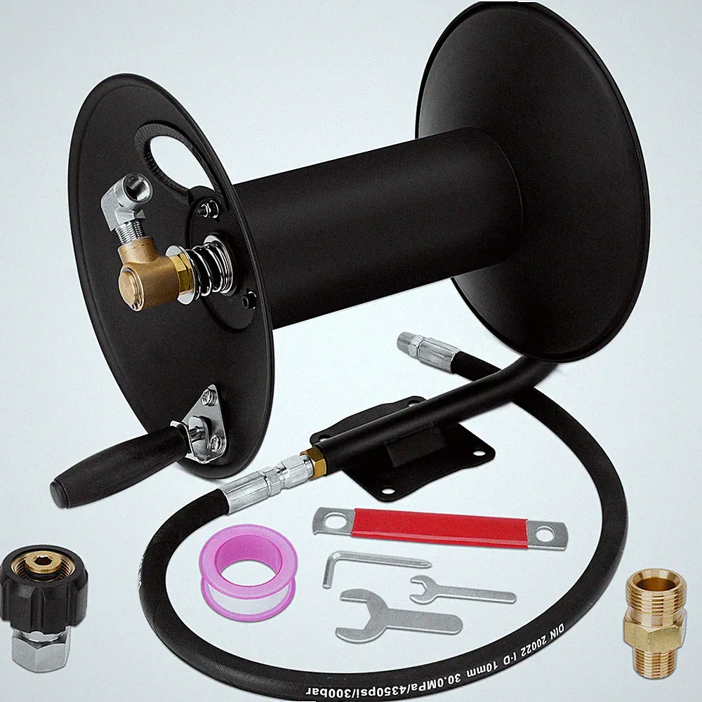 pressure washer hose reel