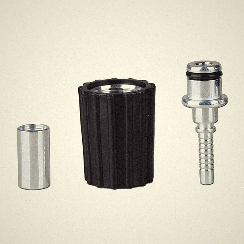 Pressure Washer Hose Repair Kit for Car and Motorcycle Quick Connect Metal