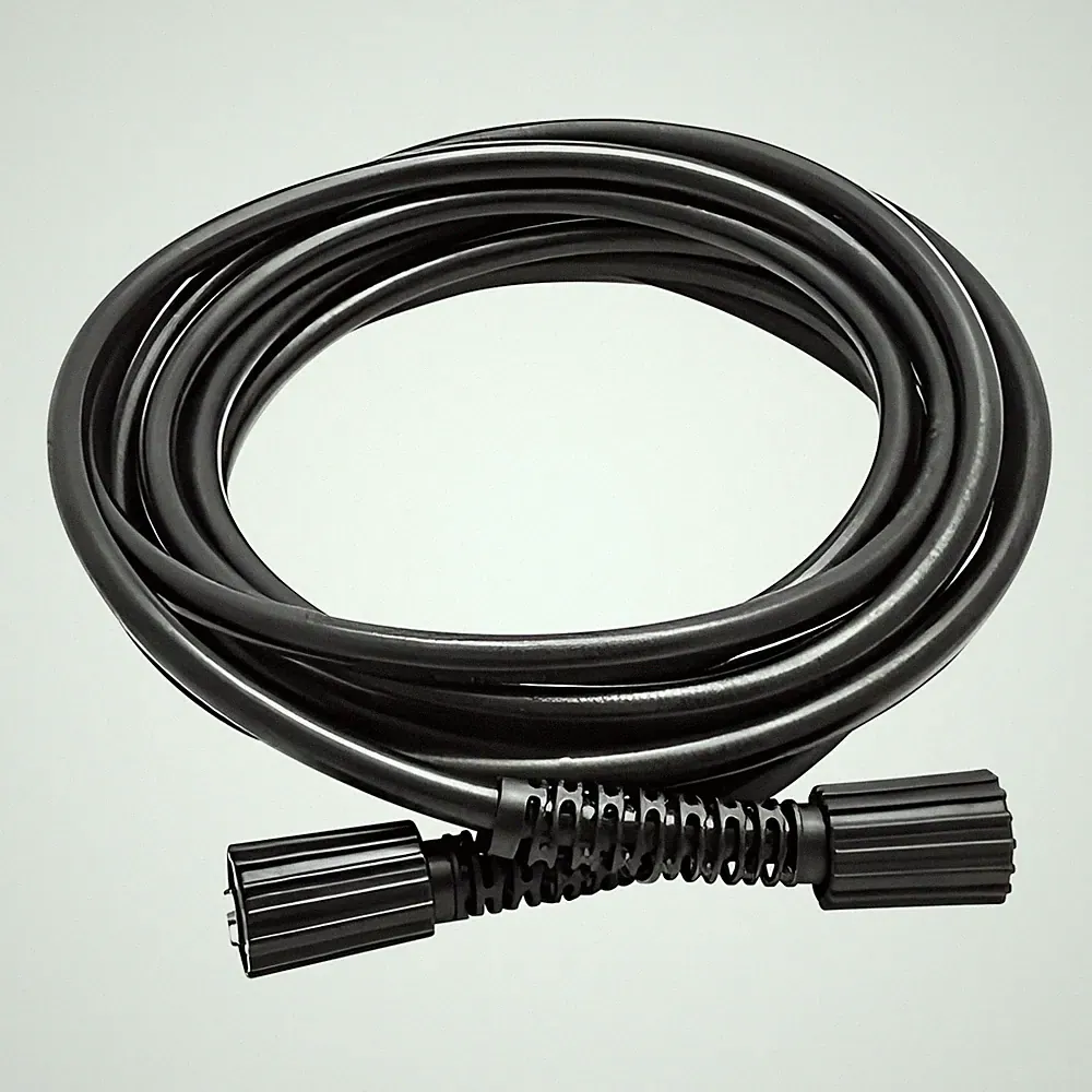 Pressure Washer Hose Replacement 25 FT 3200 PSI 14mm M22 Couplers Black