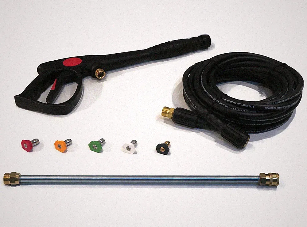 Pressure Washer Hose, Spray Gun, Wand & Tips Kit for Homelite, Ryobi 308760009