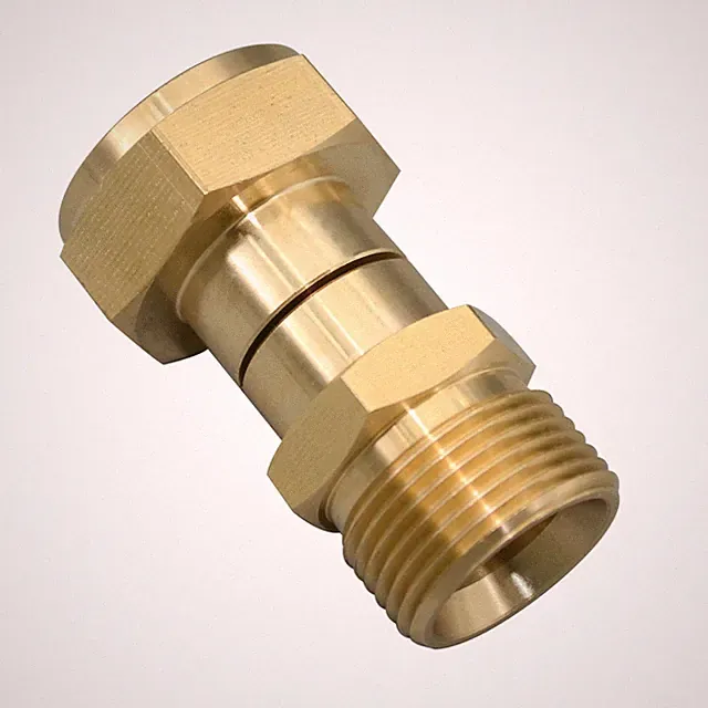 Pressure Washer Hose Swivel Joint, M22 14mm Anti Twist Fitting, 3000 PSI
