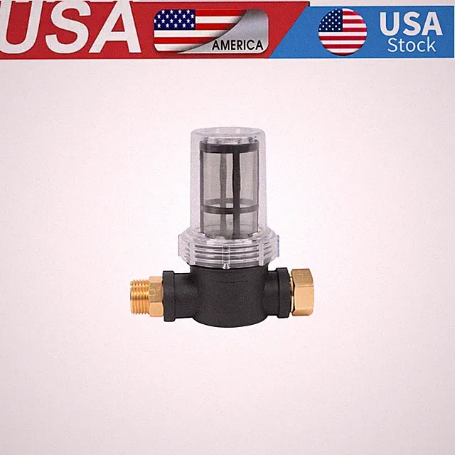 Pressure Washer Inlet Filter For Garden Hose Inline Water Sediment