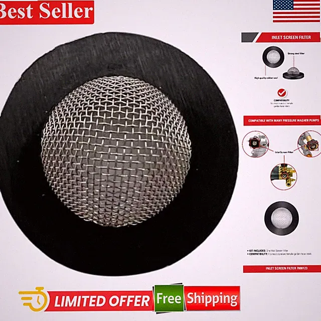 Pressure Washer Inlet Screen Filter
