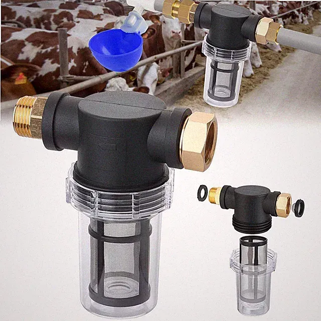 Pressure Washer Inlet Water Sediment Filter Attachment Garden Home Hose Filter