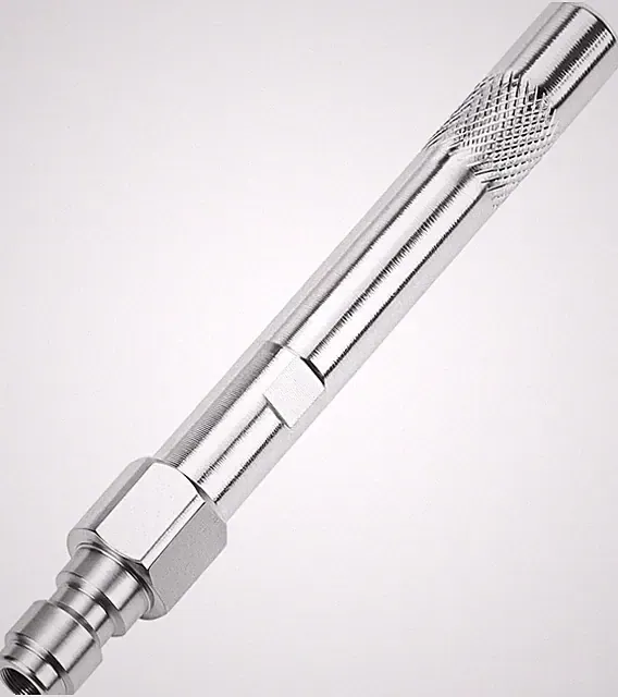 Pressure Washer Long Range Chemical Nozzle, Stainless Steel Shooter Tip with 1/4