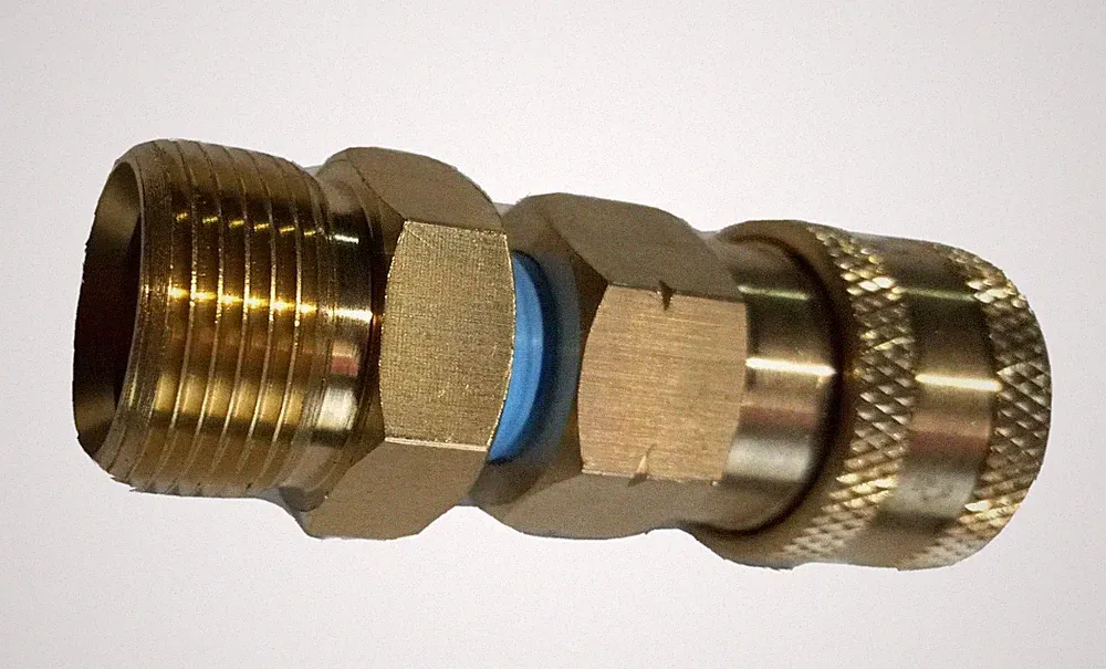 Pressure Washer M22 x 15 mm Male x 1/4" Coupler Sun Joe, AR Blue Clean Hose