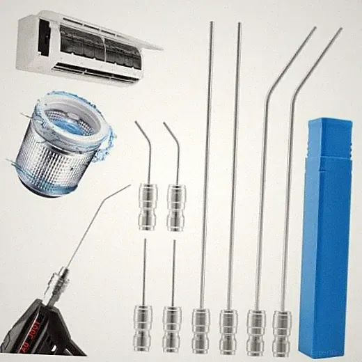 Pressure Washer Needle Nozzle Kit, 8 Pack, 2-4 GPM 2-4 Gallon（8 pack）