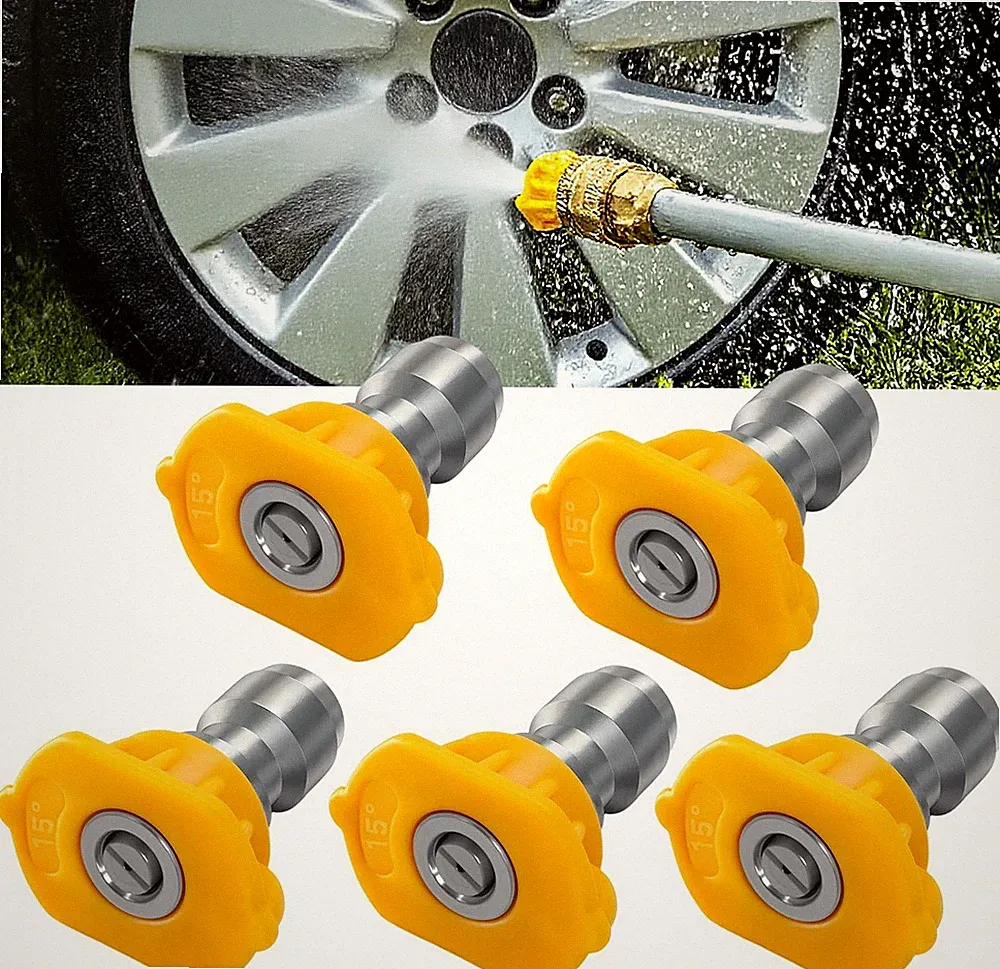 Pressure Washer Nozzle 1/4" Quick Connect 3.0 Orifice for 4000 PSI Cleaning