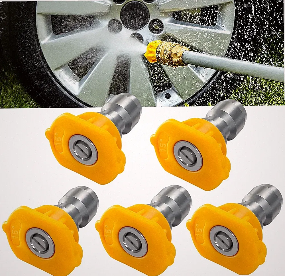 Pressure Washer Nozzle 1/4" Quick Connect 3.0 Orifice for 4000 PSI Cleaning