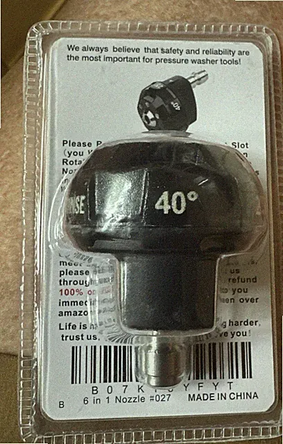 pressure washer nozzle 6 in 1