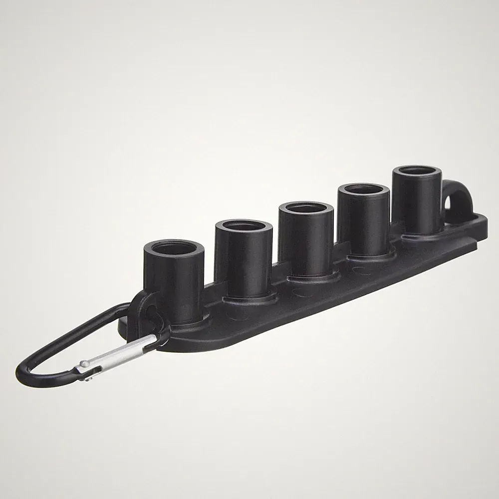 Pressure Washer Nozzle Holder, Holds 5 Nozzle Tips, Black