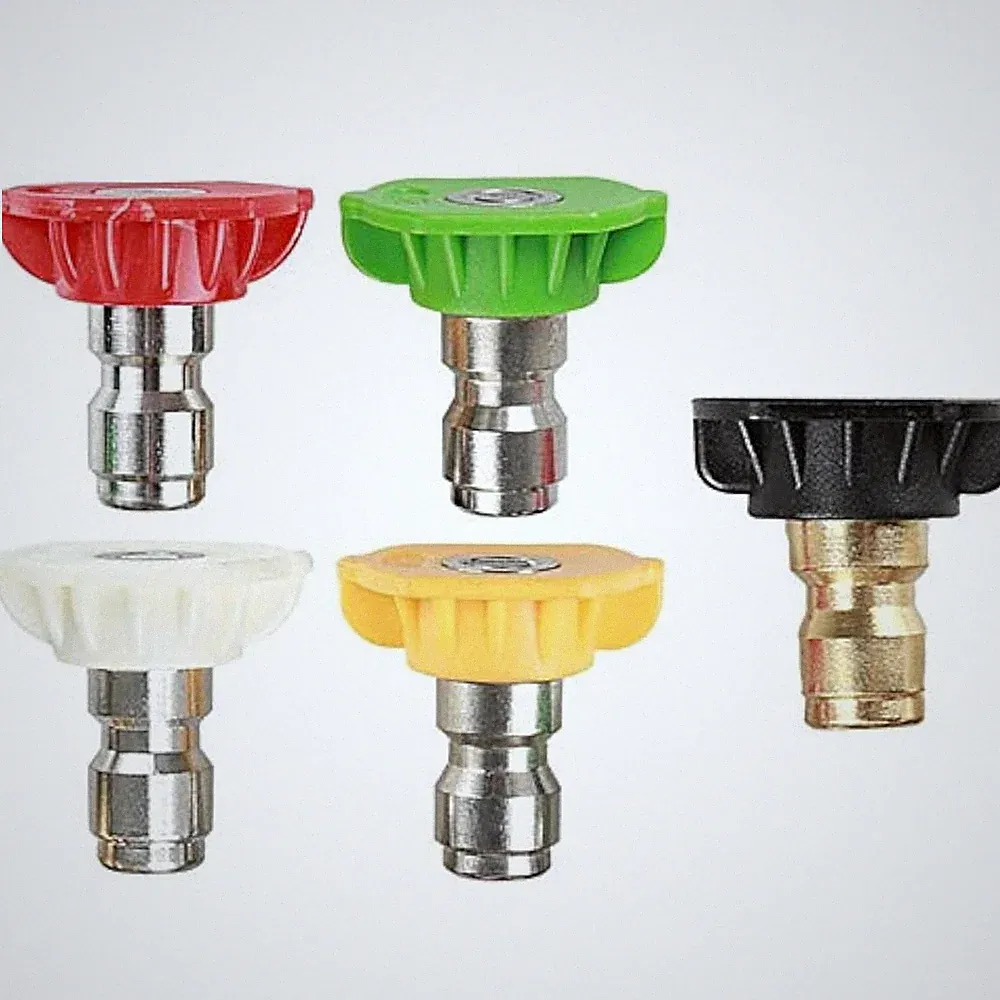 Pressure Washer Nozzle Tips 1/4 Inch Up to 4000PSI 3.0GPM