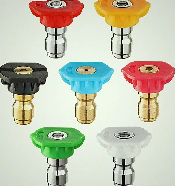 Pressure Washer Nozzle Tips 2.5 GPM 1/4 Inch 7 Pack for Various Brands