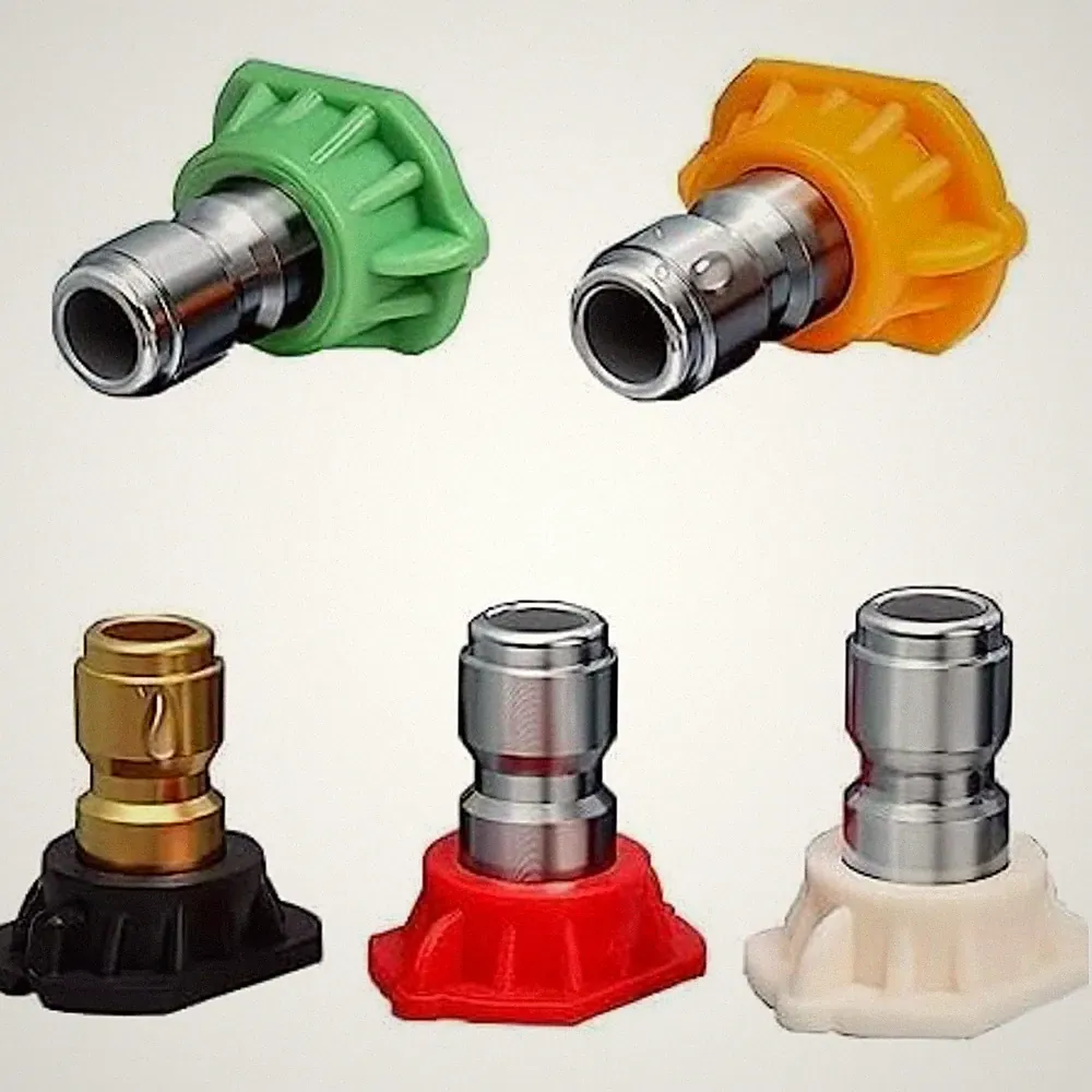 Pressure Washer Nozzle Tips 5 Pack, 2.0 GPM, 1/4 Quick Connect