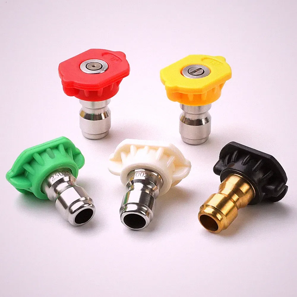 Pressure Washer Nozzle Tips 5Pack, 2.5 GPM Orifice 2.5, 1/4" Quick Connect, 0...