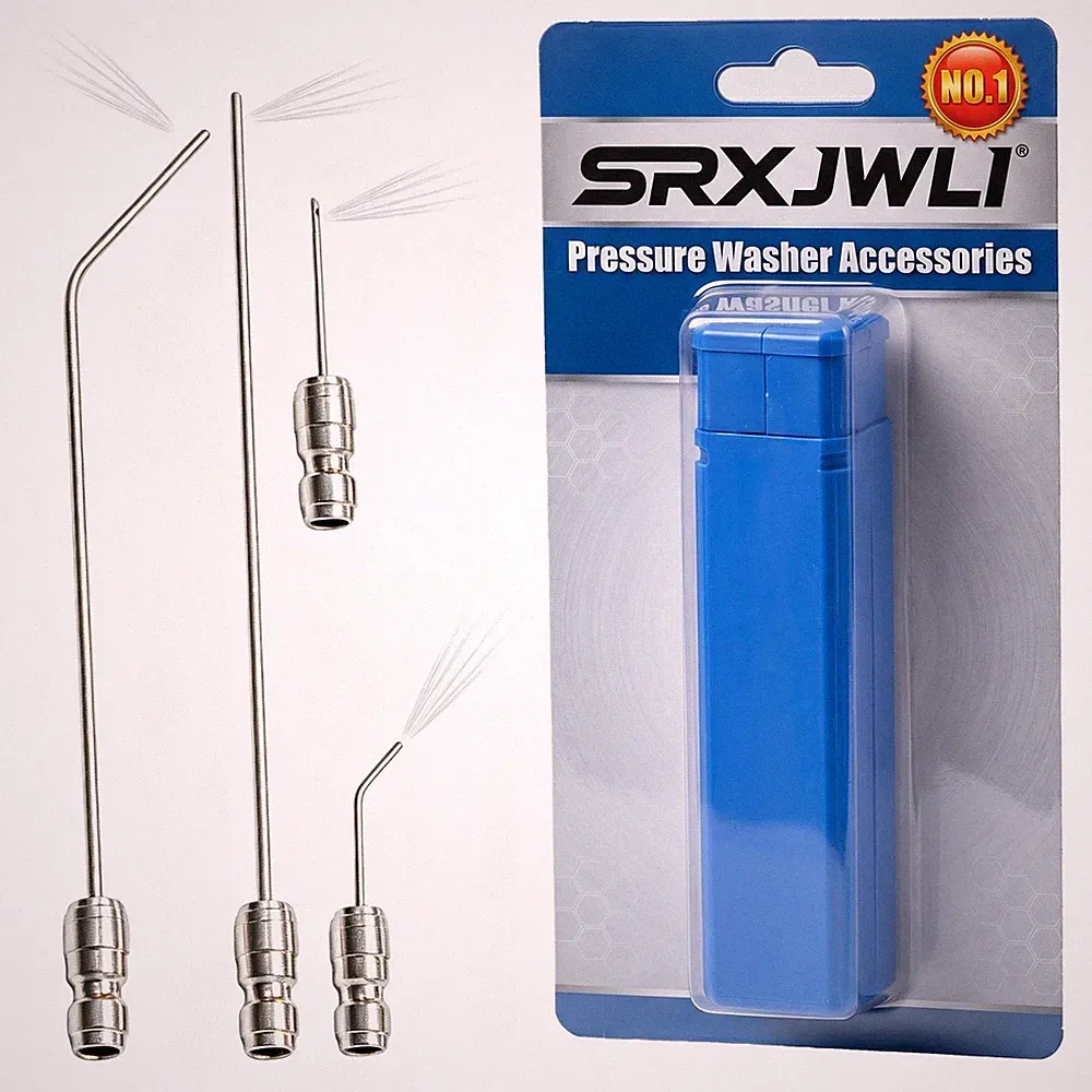 Pressure Washer Nozzle Tips Water Heater Flush Kit High Needle Washing Machin...