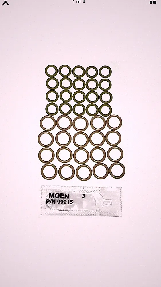 Pressure Washer O-rings For 1/4”, M22, 3/8” QC Fittings,FKM, Equivalent to Viton