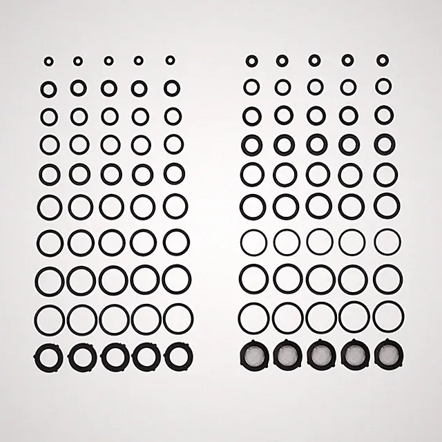 Pressure Washer O Rings Kit for Pump Hose Gun Wand Coupler, 18 Sizes, 100 Pieces