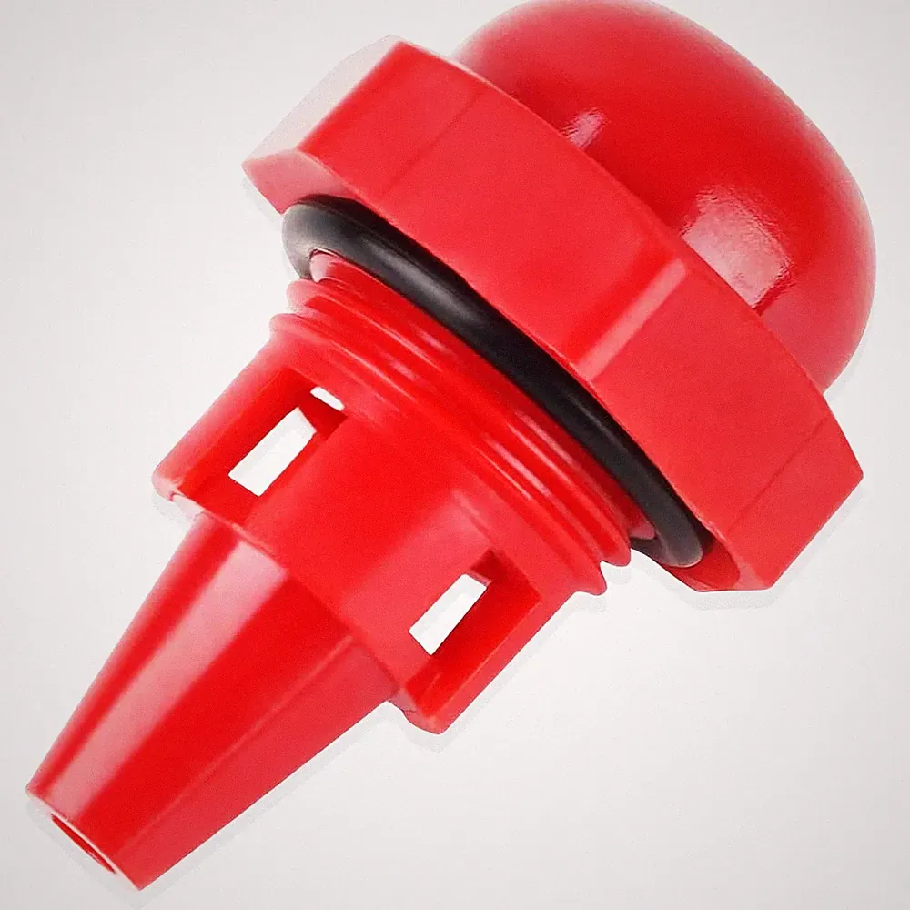 Pressure Washer Oil Pump Cap Replacement for Cat 46798 with O-Ring Red