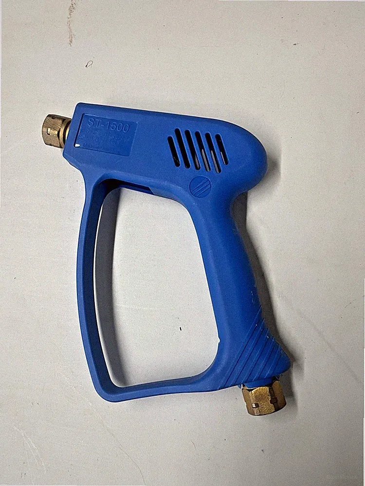 Pressure Washer Open Trigger Spray Gun Blue ST1500 4000 PSI 3/8 Inlet 1/4 Outlet