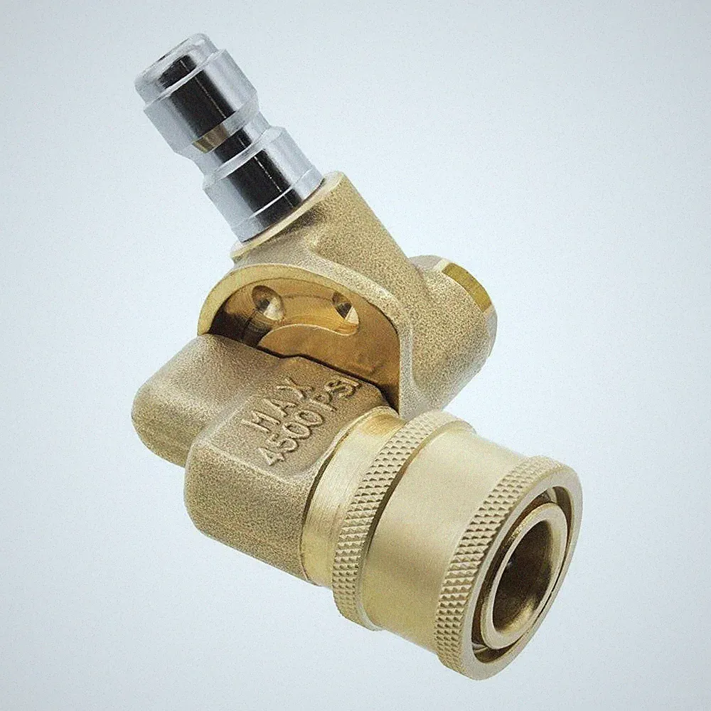 PRESSURE WASHER PIVOTING 1/4" QUICK CONNECT COUPLER 4500 PSIPressure Washer 1/4